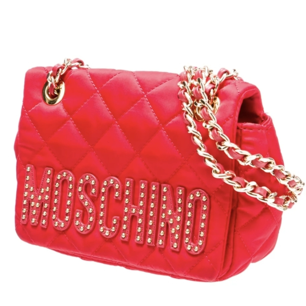 Rare Moschino Couture Quilted Crossbody/Shoulder Bag